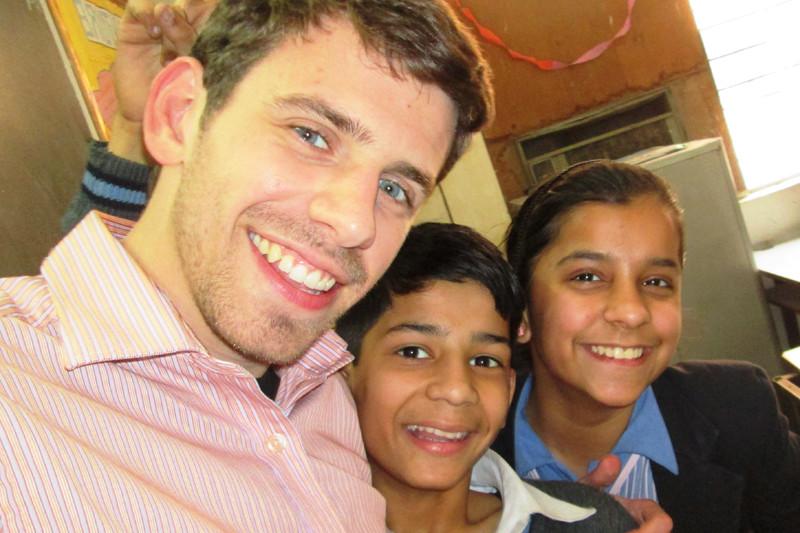 Nick Tackes '13 traveled to Delhi, India as a Fulbright English Teaching Assistant. ?There is no ...