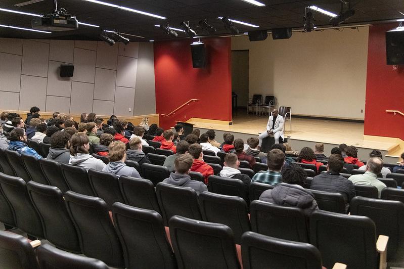 The Campbell Student Union Auditorium seats 200 and includes a multi-purpose stage that is equipp...