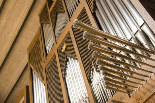 The Fritsch Memorial Casavant pipe organ is one of the finest tracker-action organs in the Midwest.